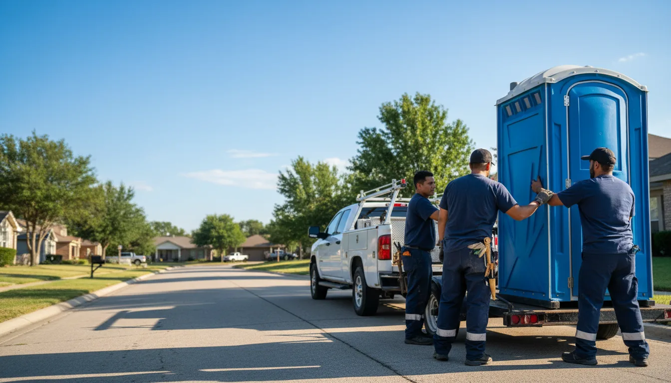 Portable Toilet Rental in Monroe, LA near me